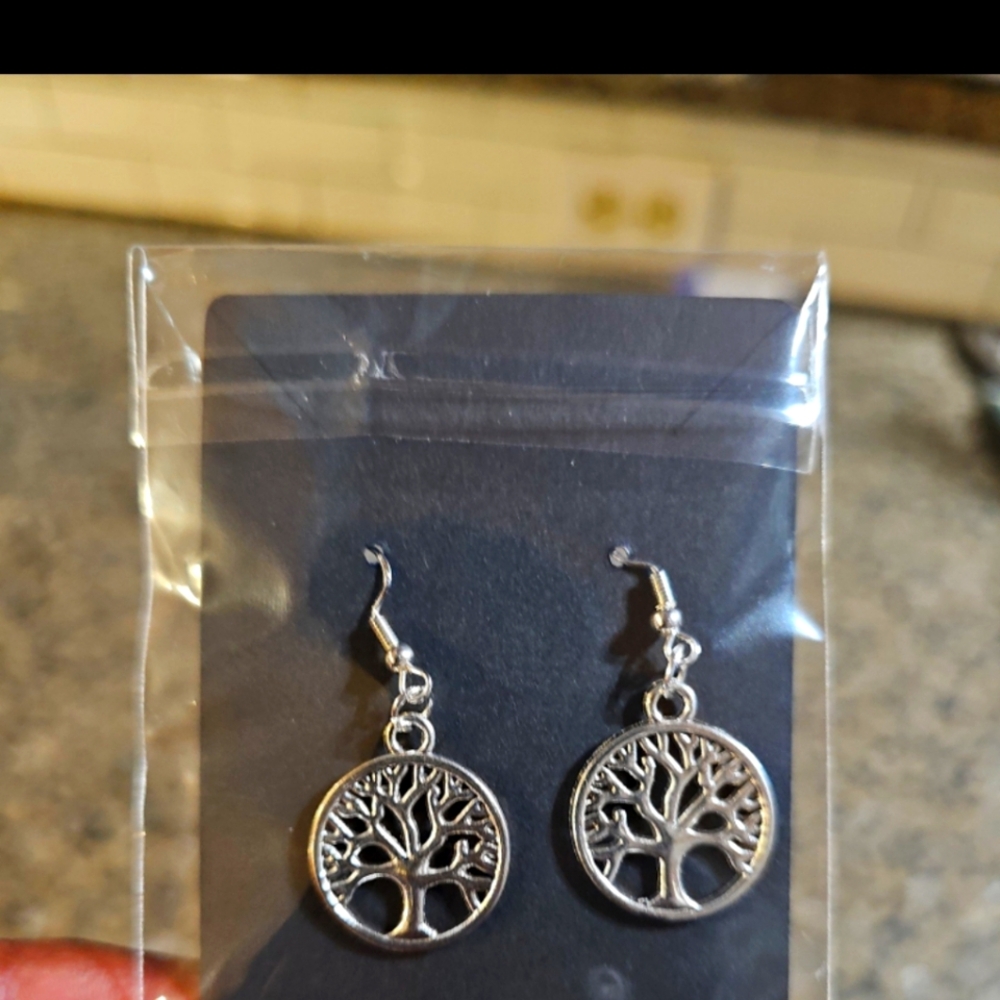 Tree of life ear rings